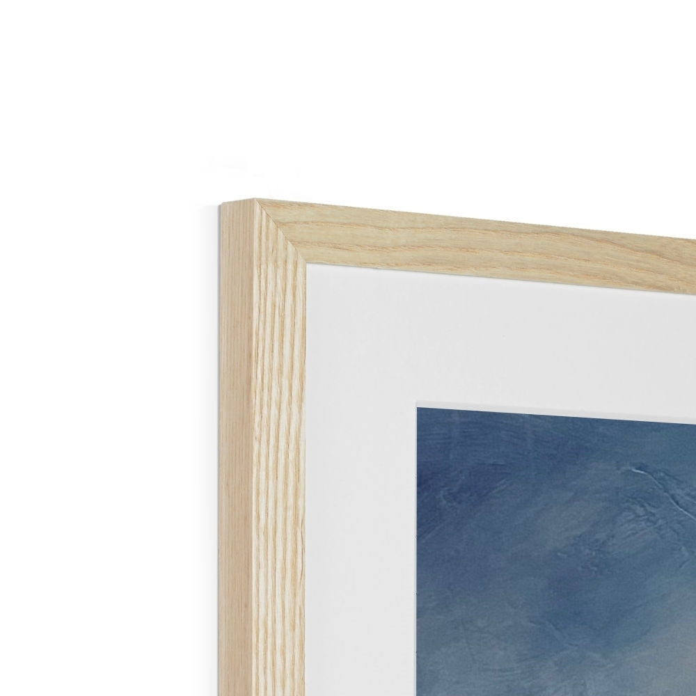 Approaching Oronsay Framed & Mounted Print.