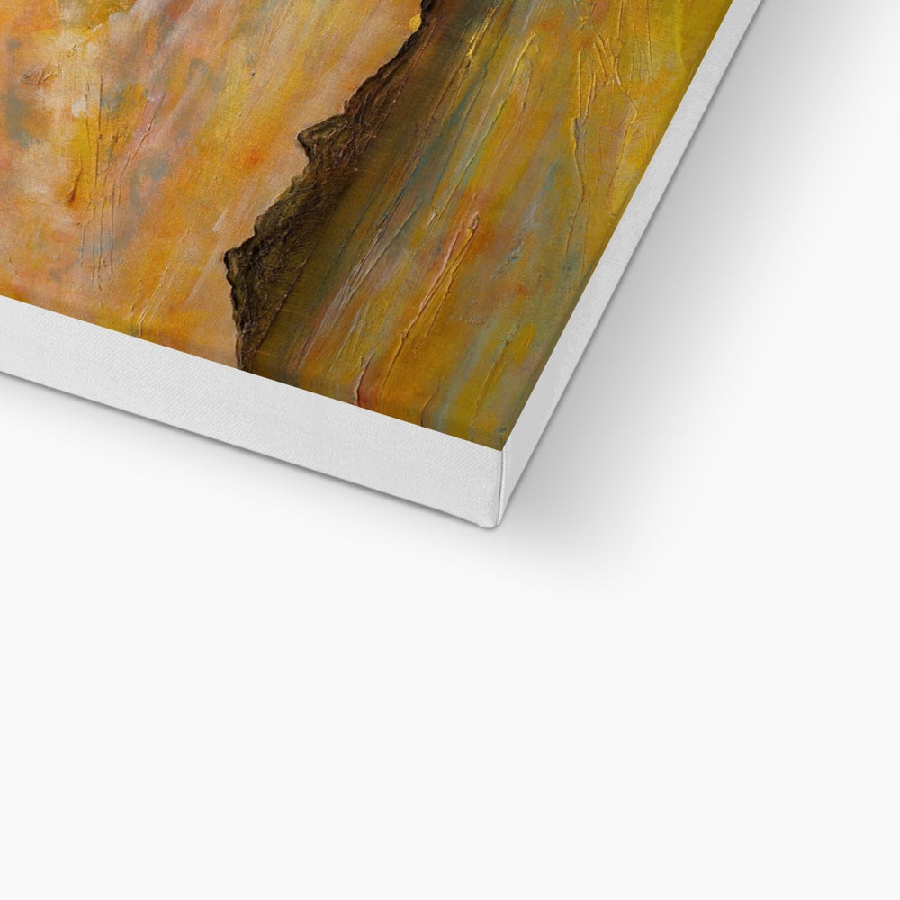 Arran Dusk Eco Art Canvas Print | Scottish Art Gifts