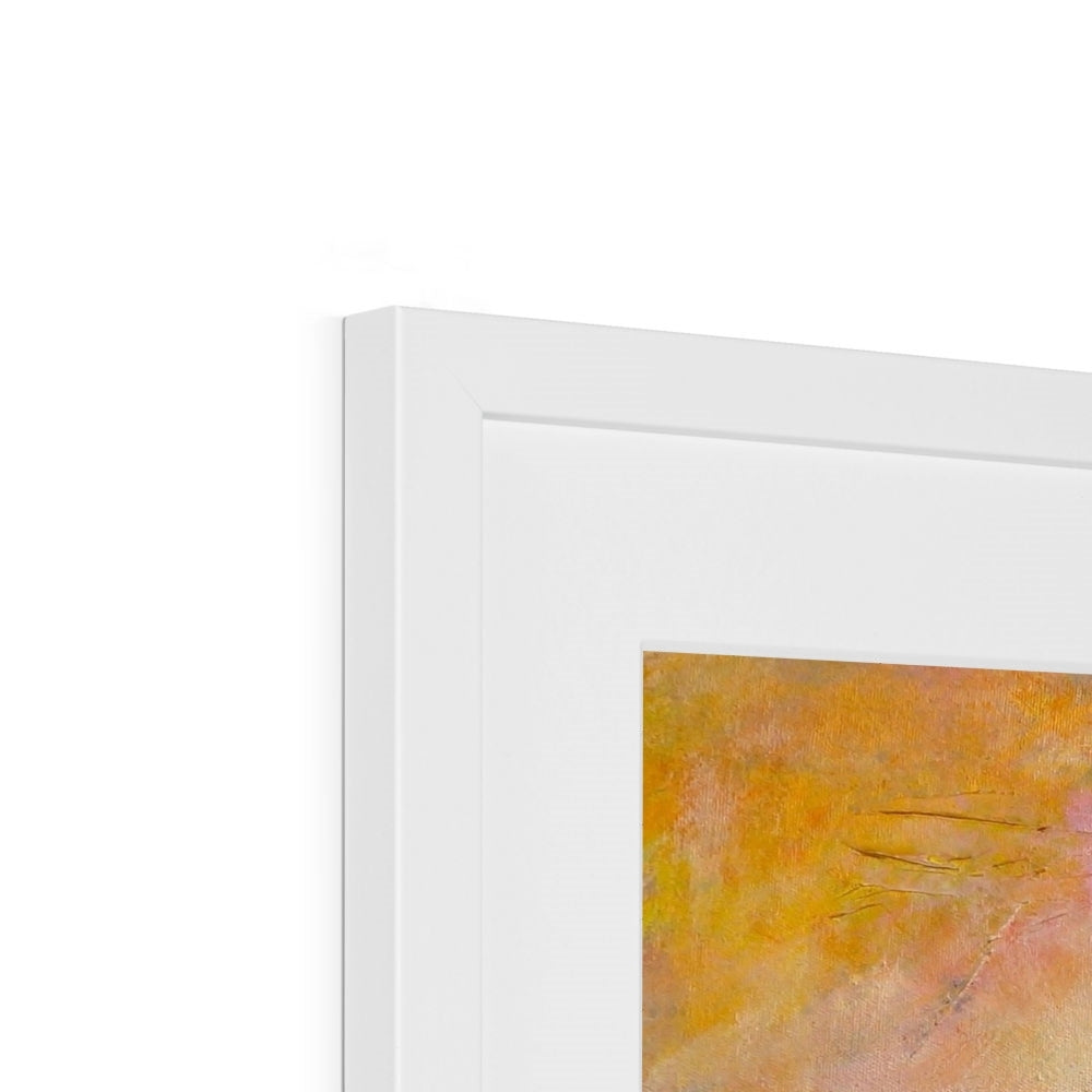 Arran Dusk Framed & Mounted Print.