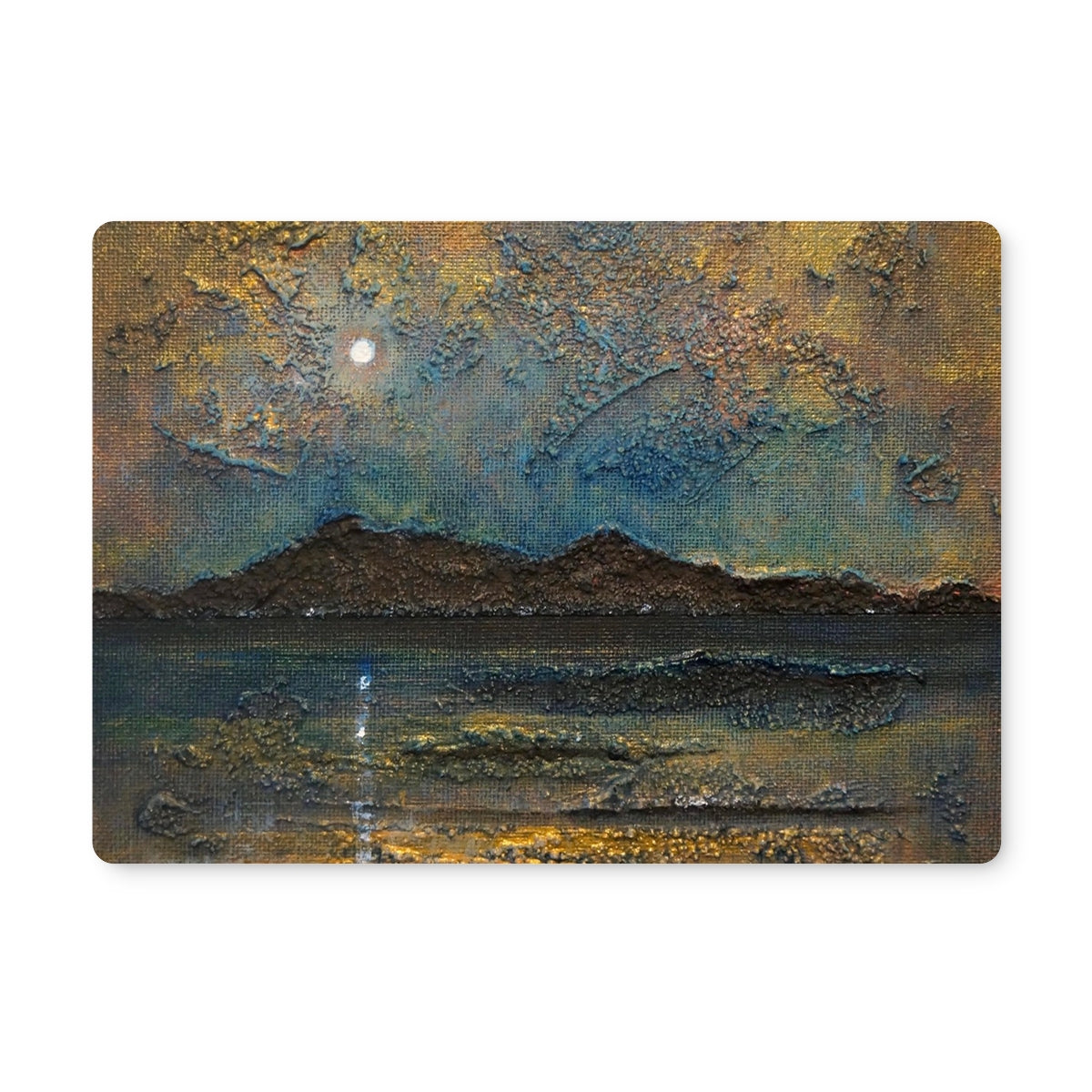 Arran Moonlight Placemat | Scottish Art Gifts