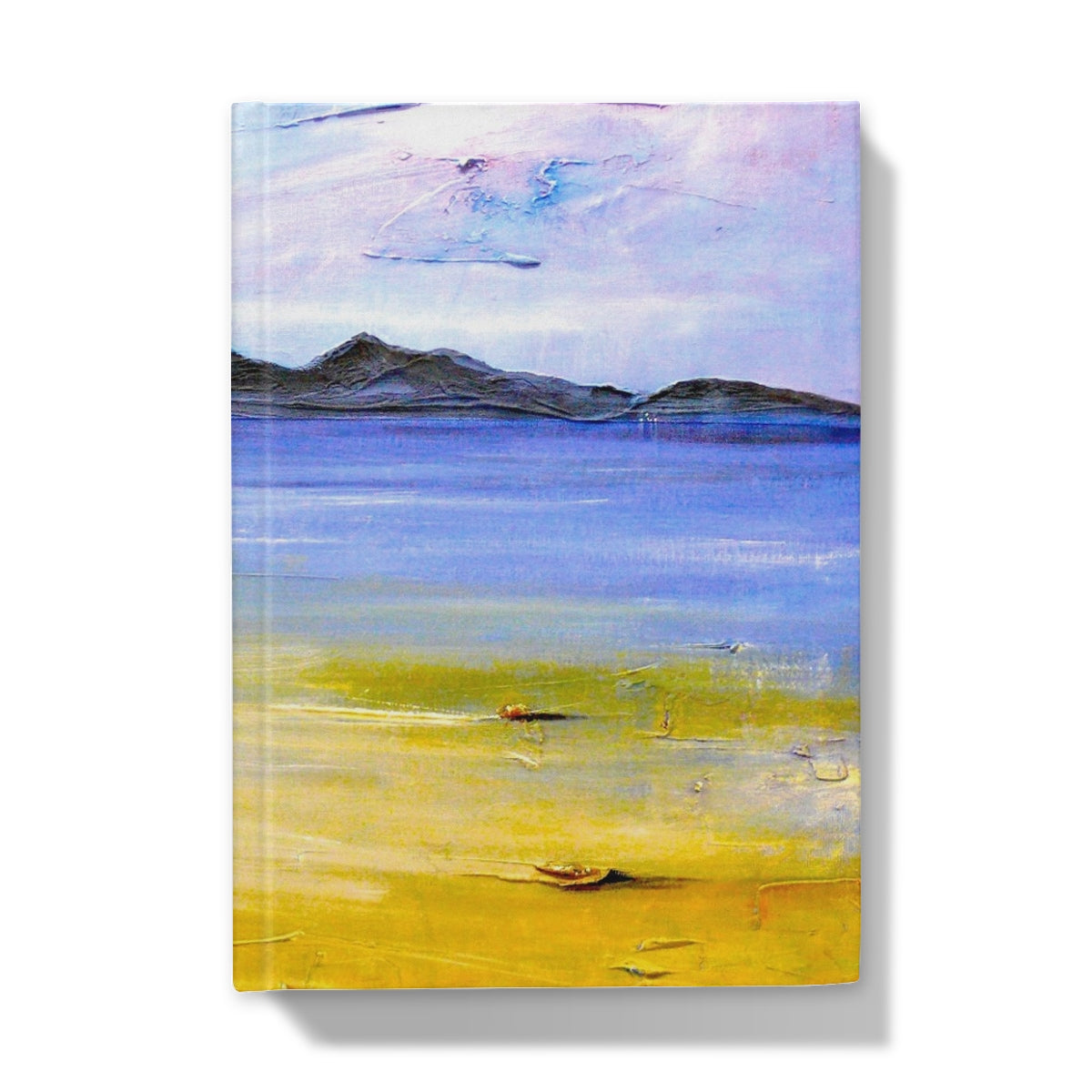 Camusdarach Beach Arisaig Hardback Journal | Scottish Art Gifts