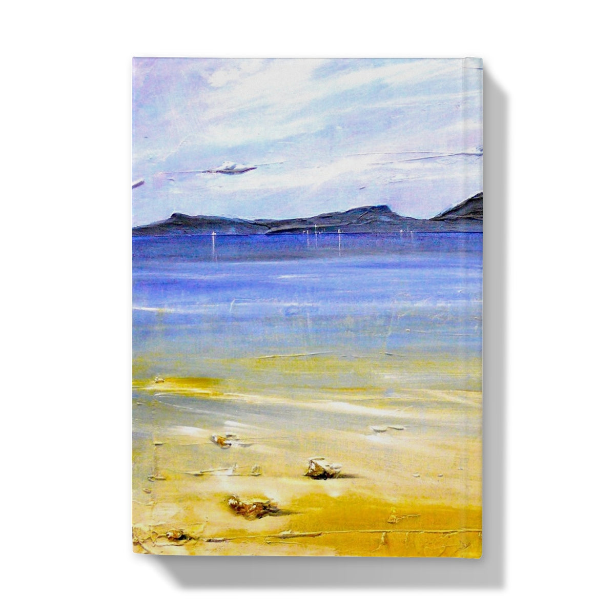 Camusdarach Beach Arisaig Hardback Journal | Scottish Art Gifts
