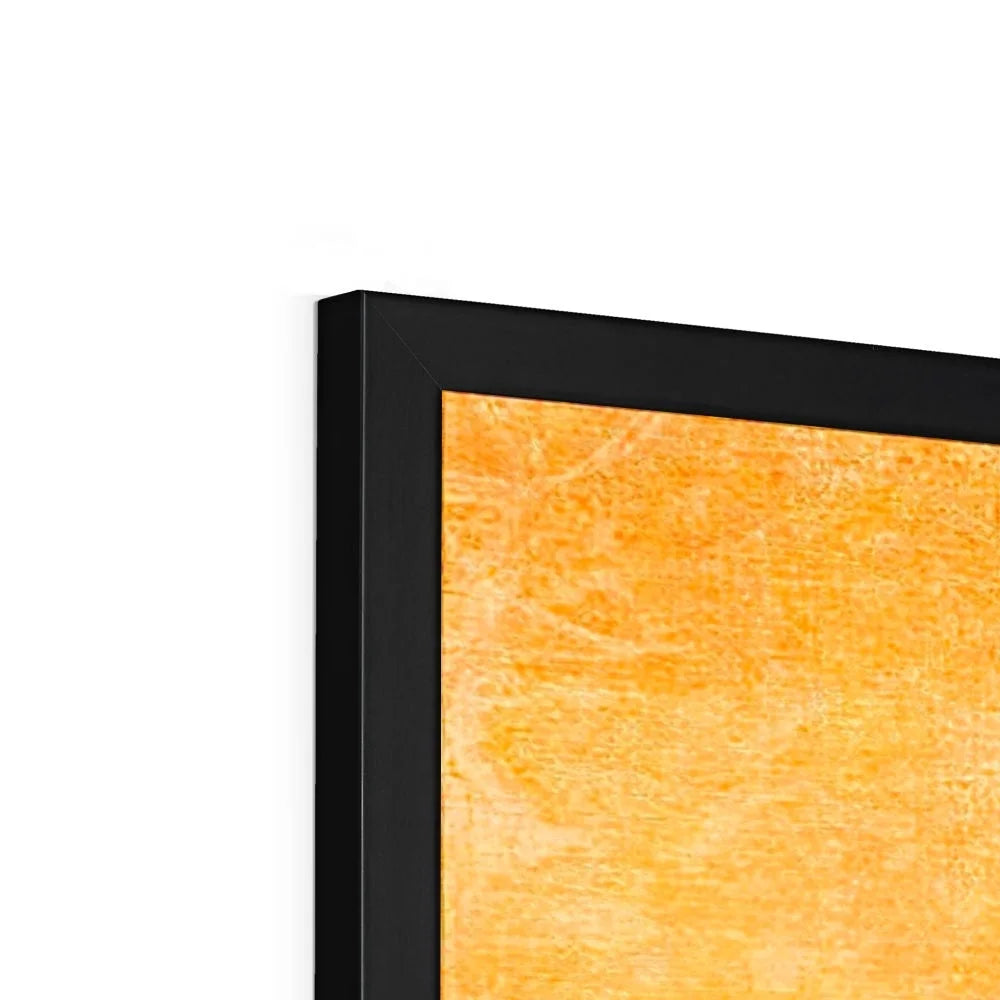 The Beach Framed Print - Abstract & Impressionistic Art Gallery Scotland Worldwide Shipping Scottish Prints Inspired by Landscapes
