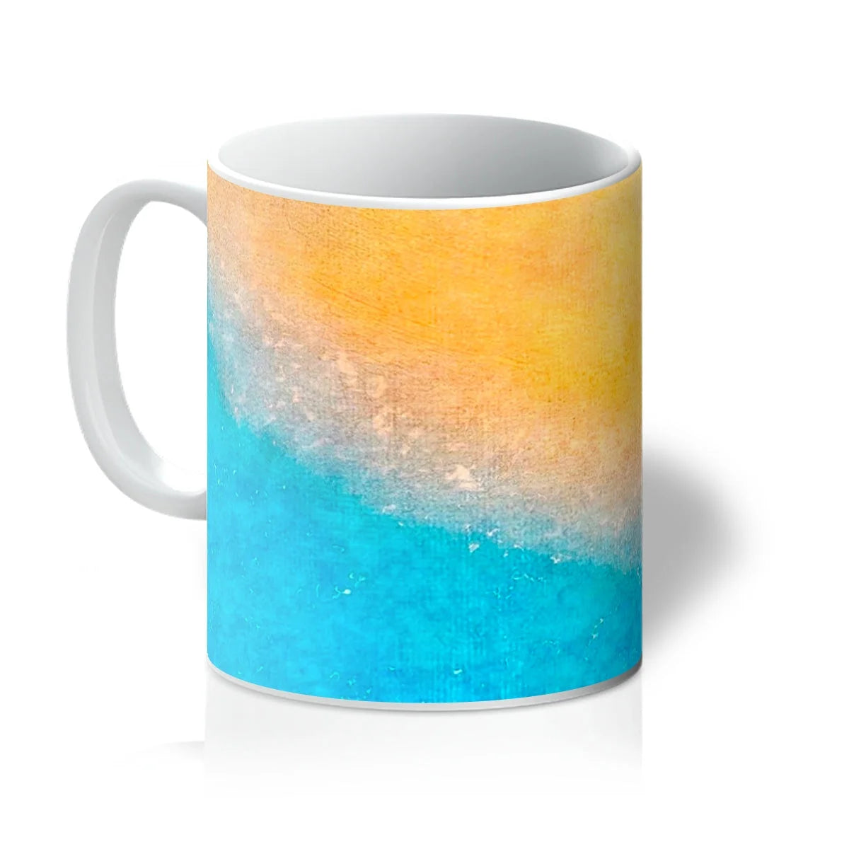 The Beach Mug - Abstract & Impressionistic Art Gallery Scotland Worldwide Shipping Scottish Prints Inspired by Landscapes