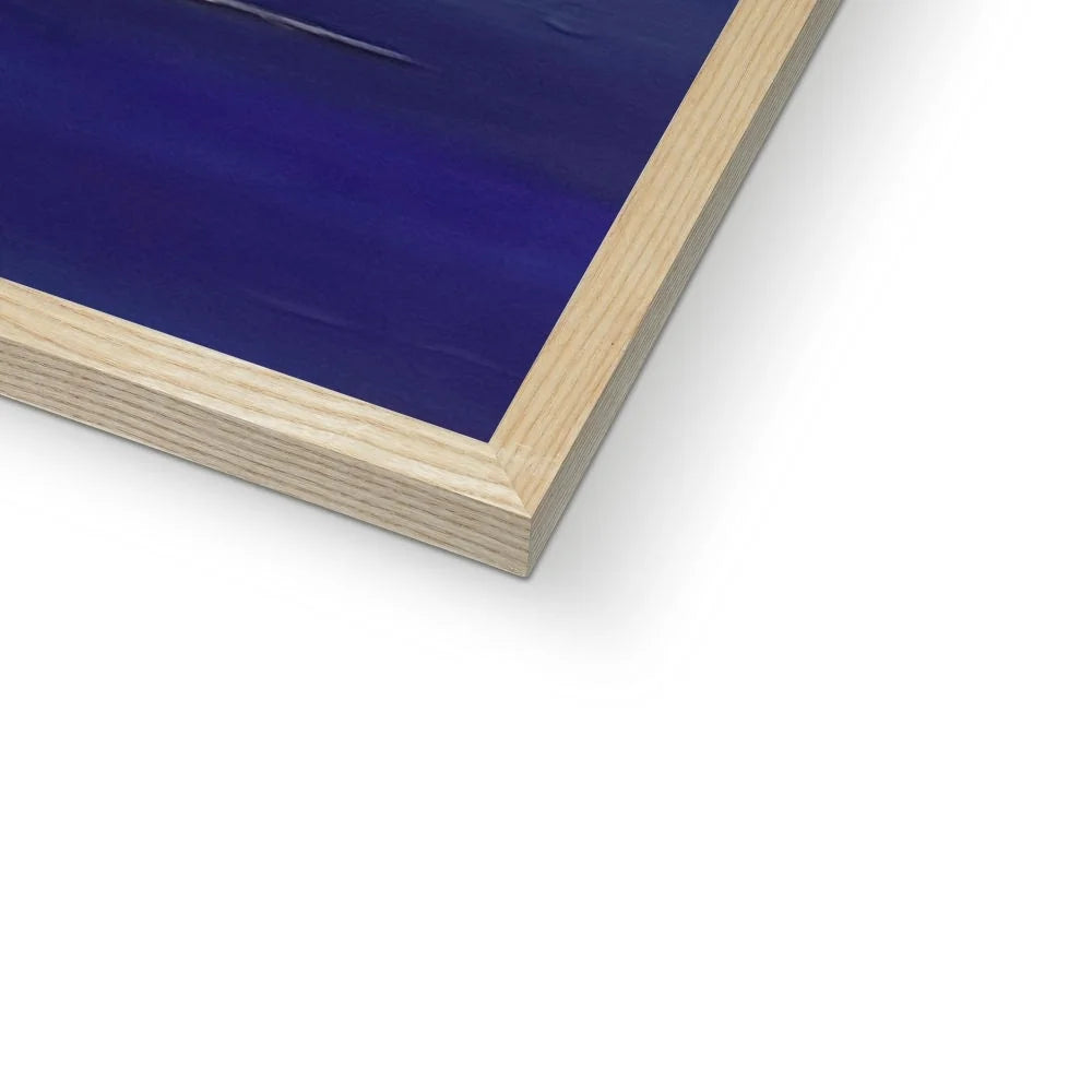 The Biggie Framed Print - River Clyde Art Gallery Scotland Worldwide Shipping Scottish Artist Fine Prints and Paintings Collection by Hunter