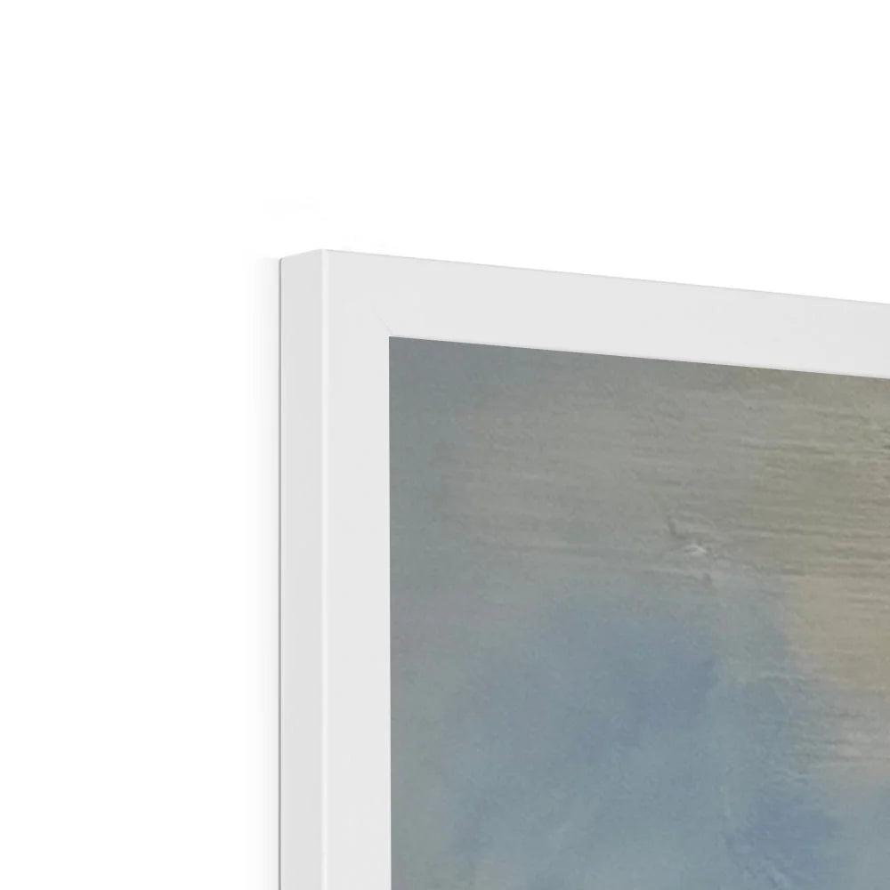 The Biggie Framed Print - River Clyde Art Gallery Scotland Worldwide Shipping Scottish Artist Fine Prints and Paintings Collection by Hunter