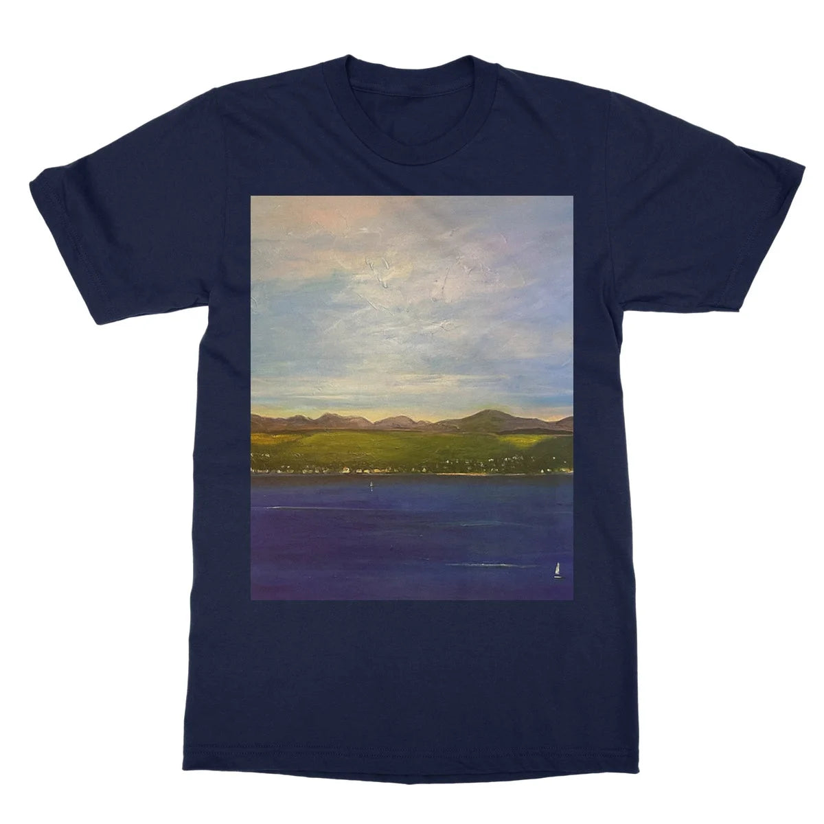 The Biggie Softstyle T-shirt - River Clyde Art Gallery Scotland Worldwide Shipping Scottish Artist Fine Prints and Paintings Collection
