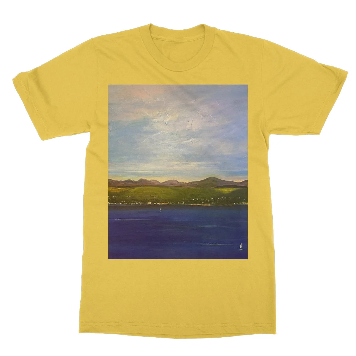 The Biggie Softstyle T-shirt - River Clyde Art Gallery Scotland Worldwide Shipping Scottish Artist Fine Prints and Paintings Collection