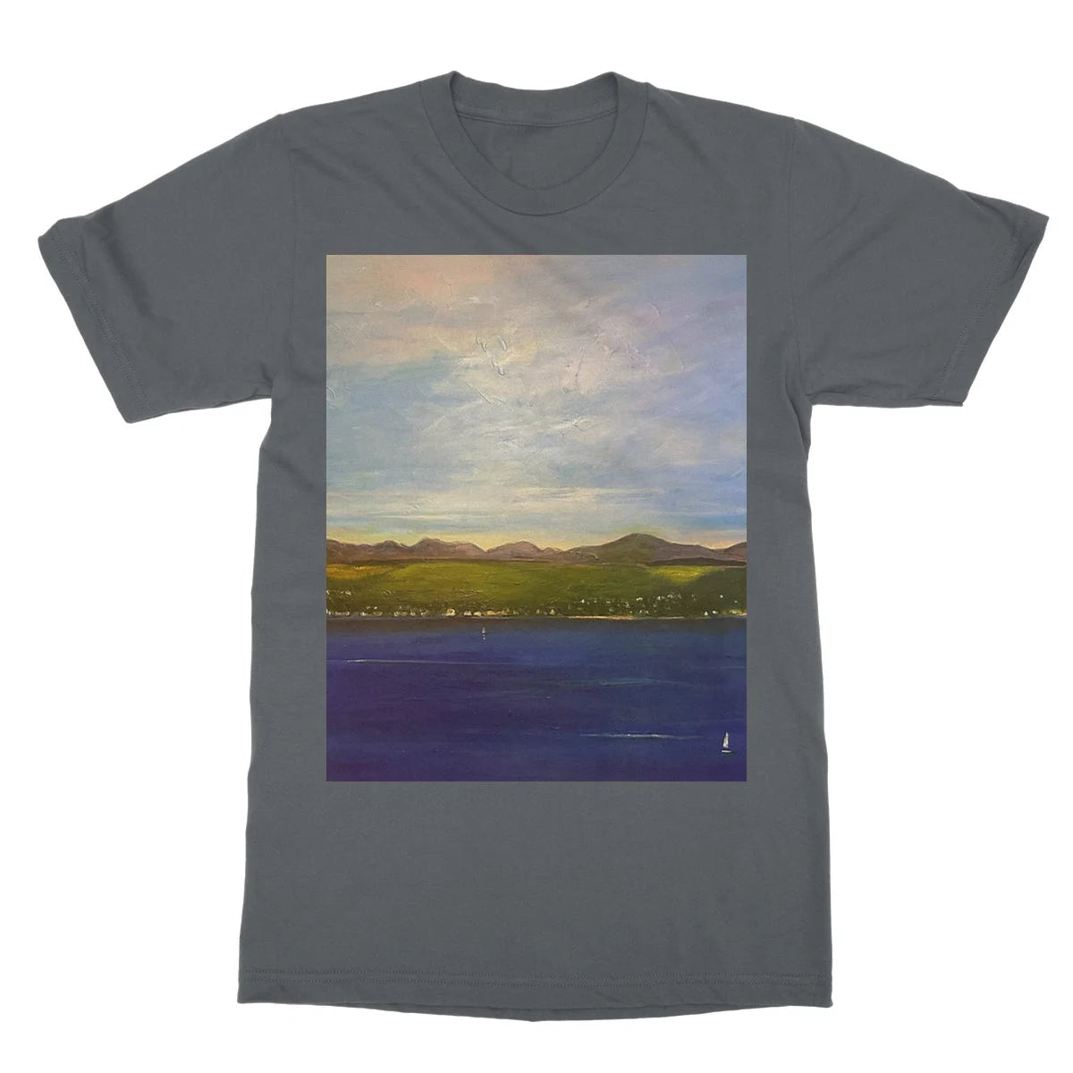 The Biggie Softstyle T-shirt - River Clyde Art Gallery Scotland Worldwide Shipping Scottish Artist Fine Prints and Paintings Collection