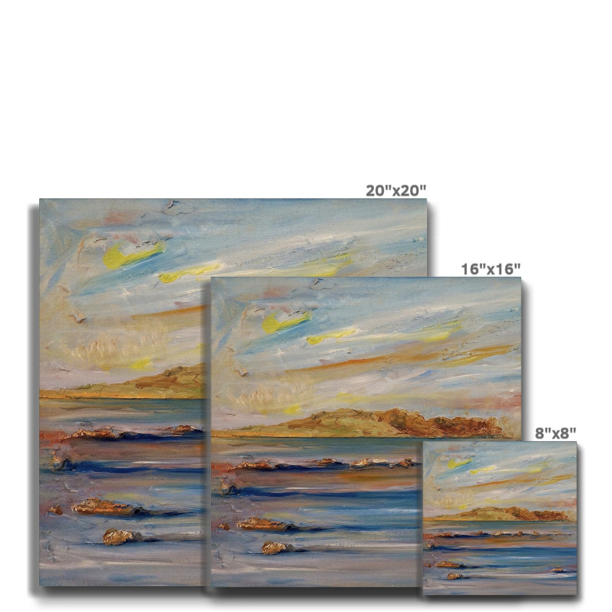 Tiree Dawn Eco Canvas | Scottish Art Gifts