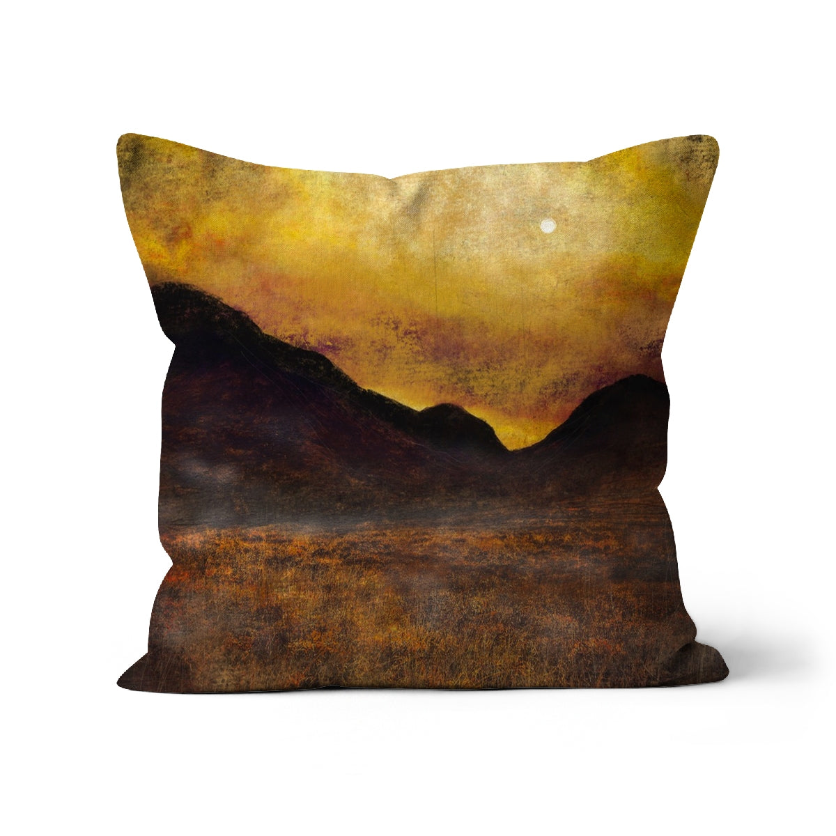 Glencoe Moonlight Cushion | Scottish Art Gifts