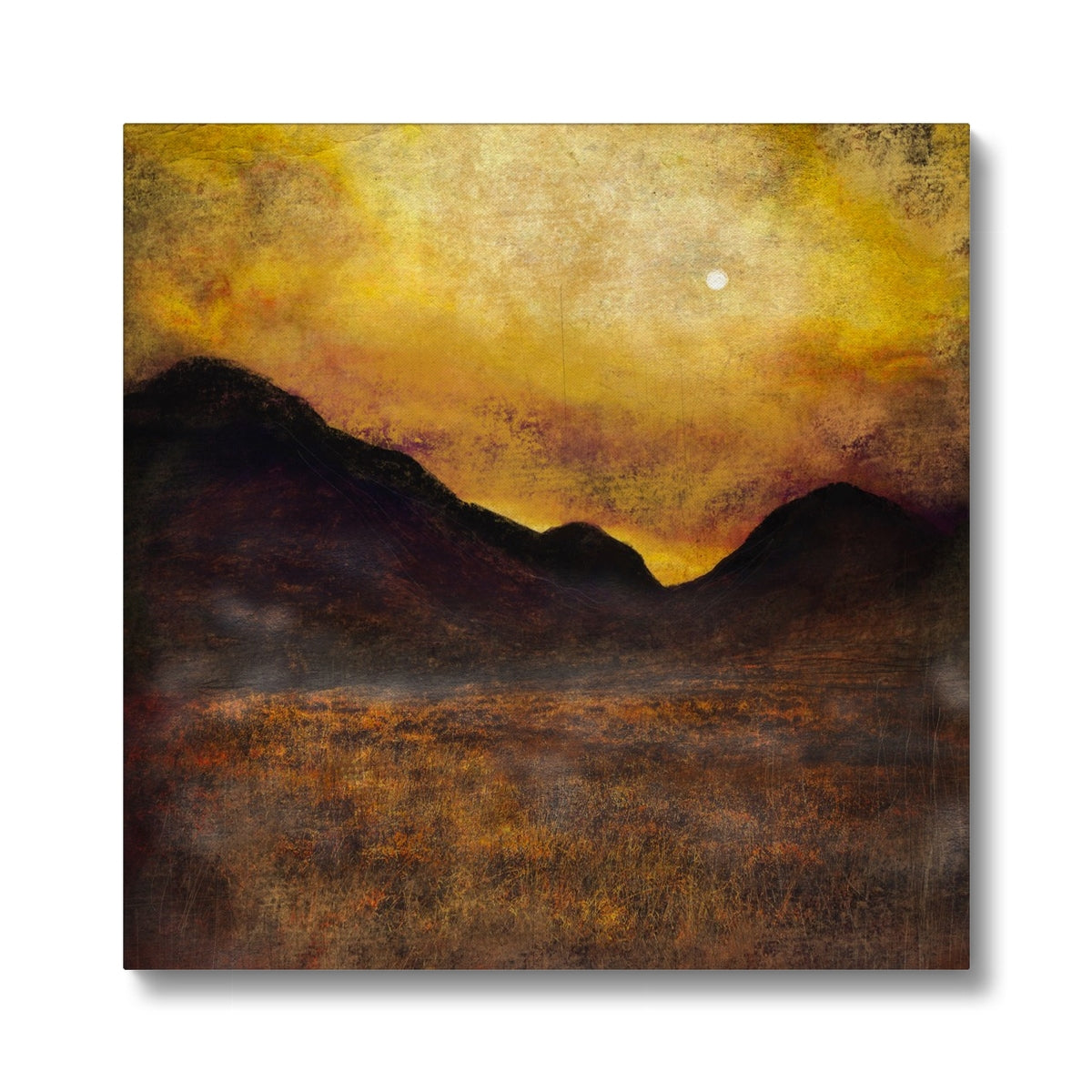 Glencoe Moonlight Eco Canvas | Scottish Art Gifts