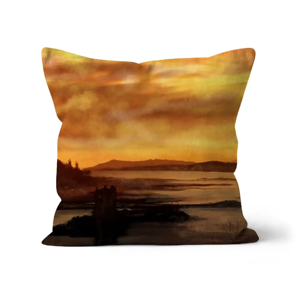 Castle Stalker Dusk Cushion
