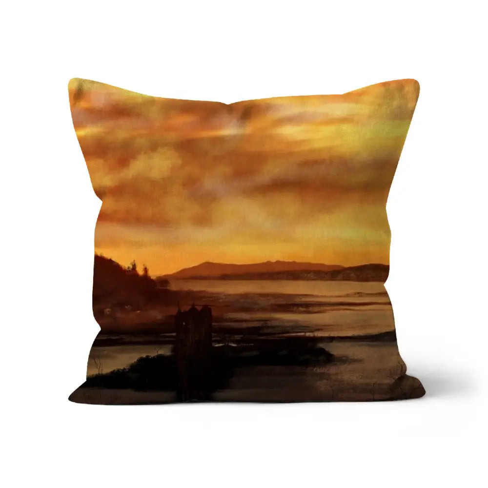 Castle Stalker Dusk Cushion