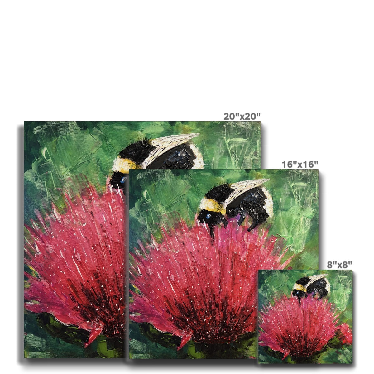 The Thistle & The Bee Eco Canvas | Scottish Art Gifts