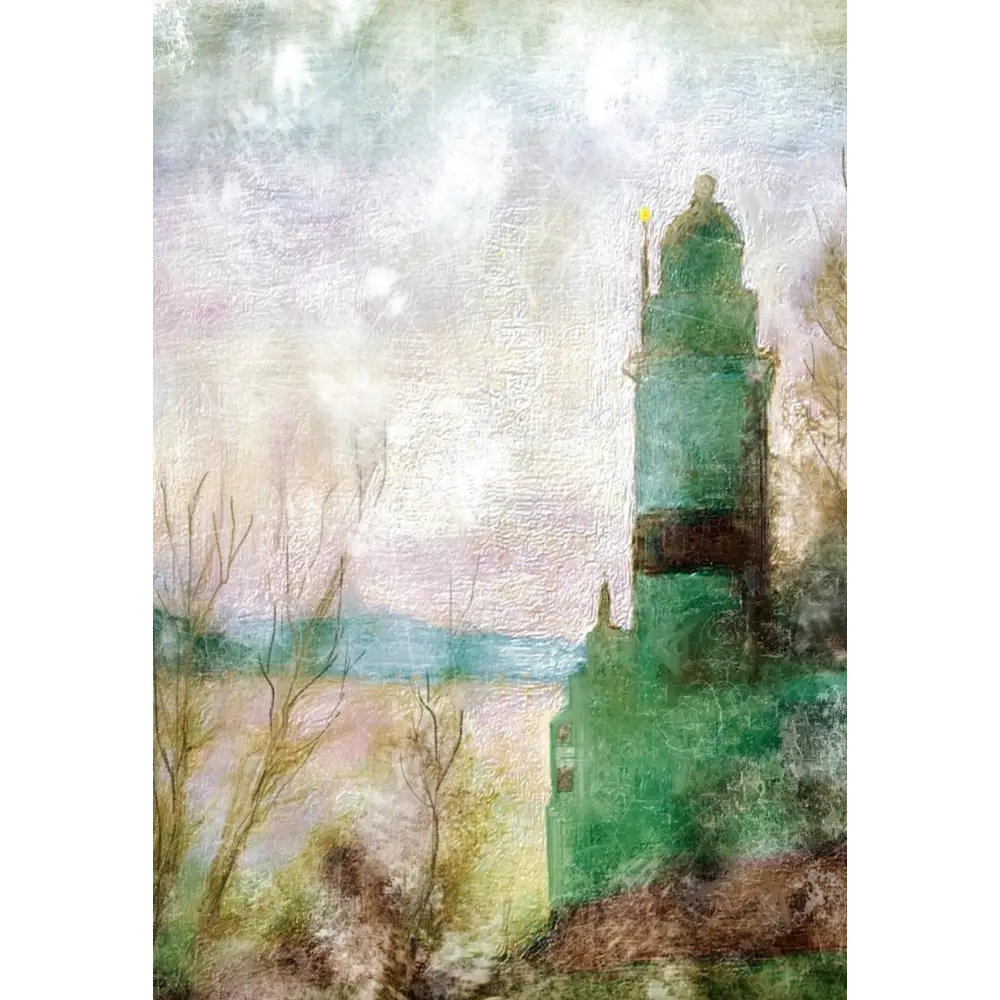 Cloch Lighthouse Mist - Scottish Art Prints - River Clyde Gallery Scotland