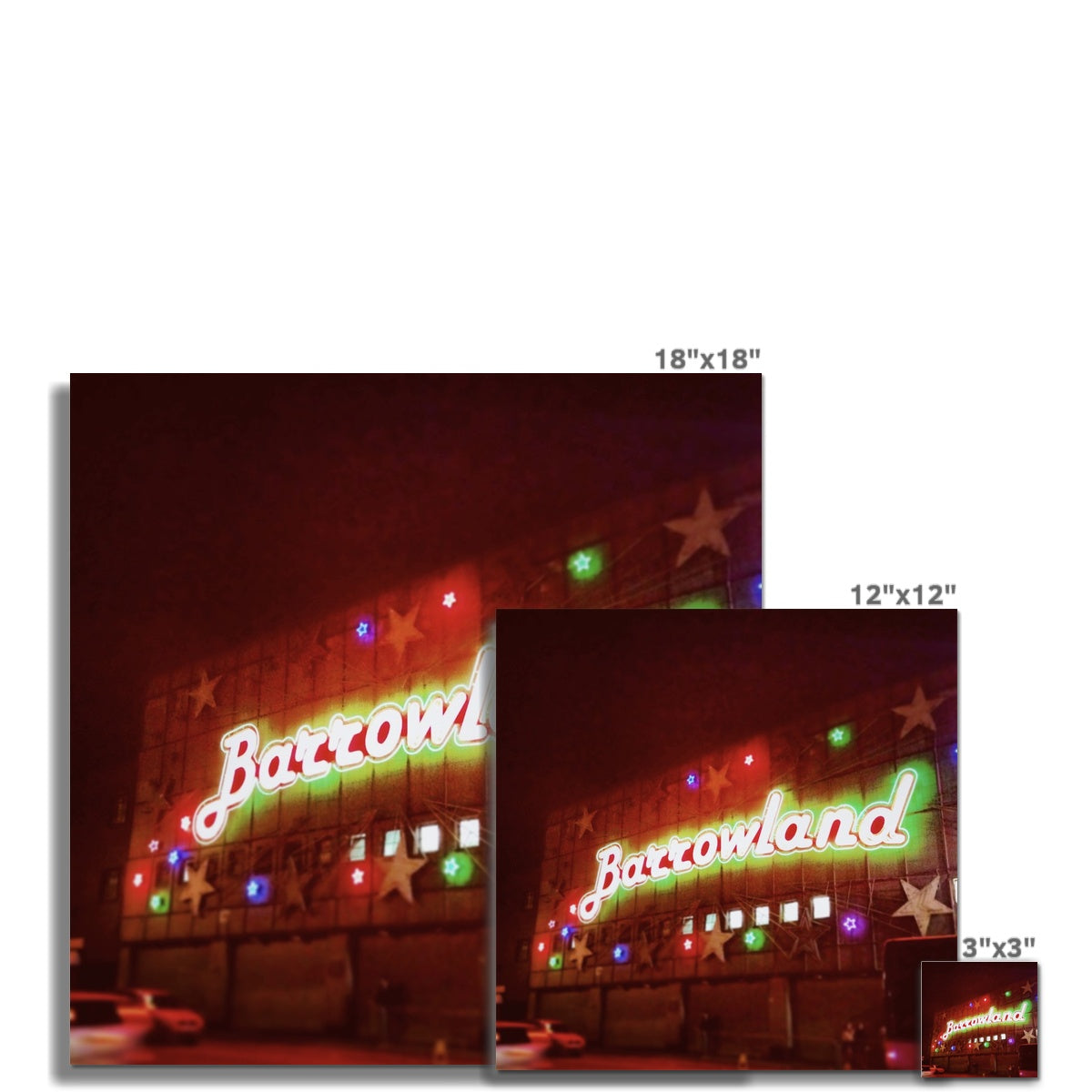 A Neon Glasgow Barrowlands C-Type Print | Scottish Art Gifts