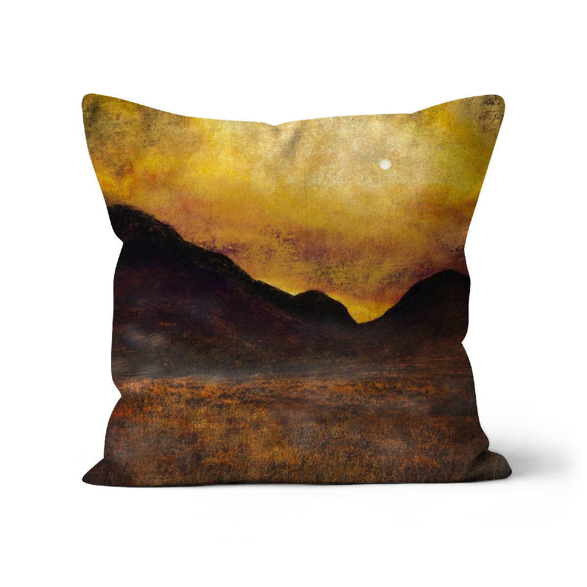 Glencoe Moonlight Cushion | Scottish Art Gifts
