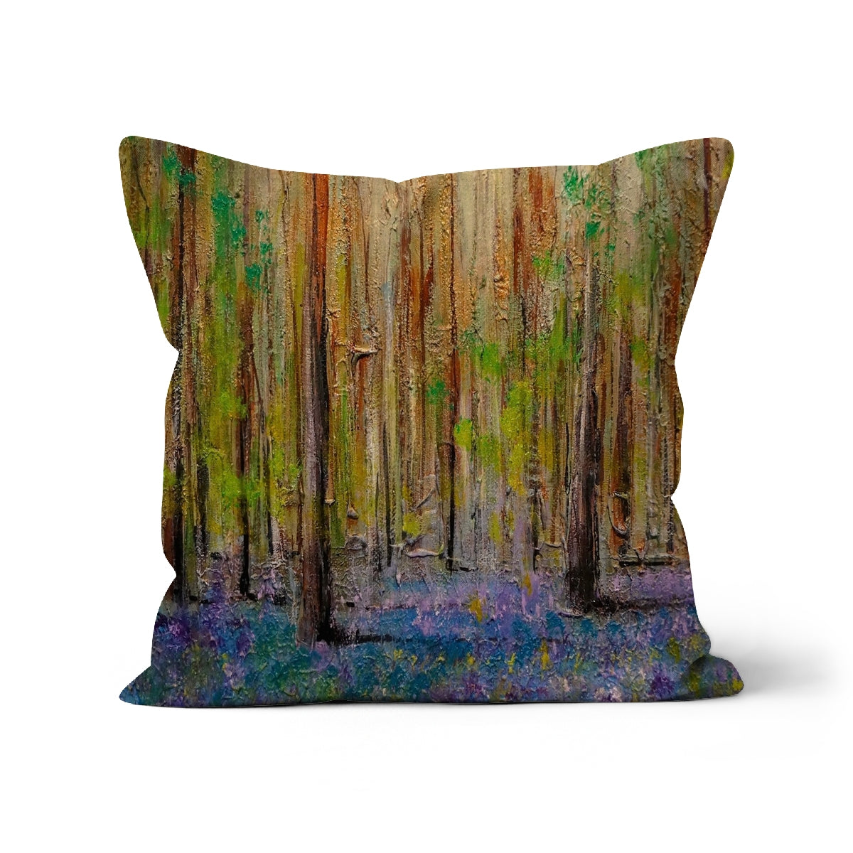 Highland Bluebells Cushion | Scottish Art Gifts