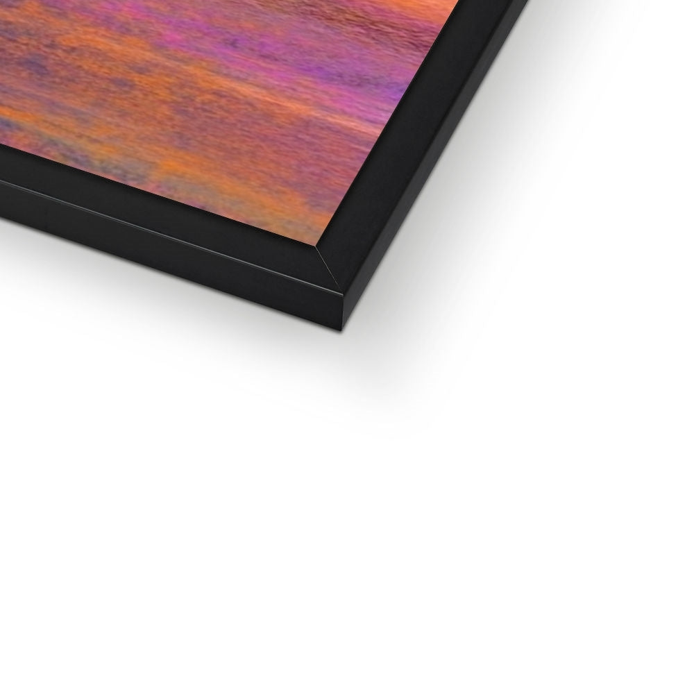 Dusk Over Arran & The Cloch Framed Print.