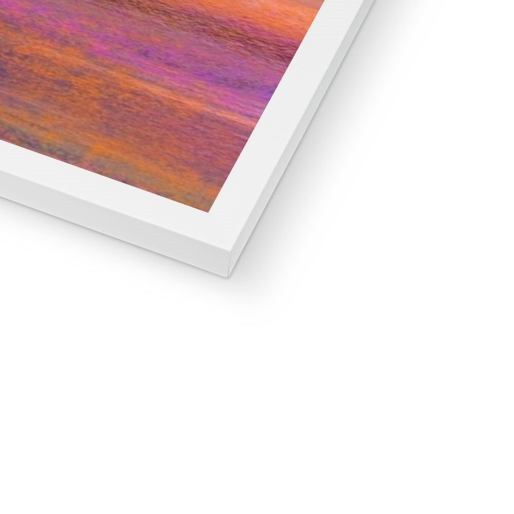 Dusk Over Arran & The Cloch Framed Print.