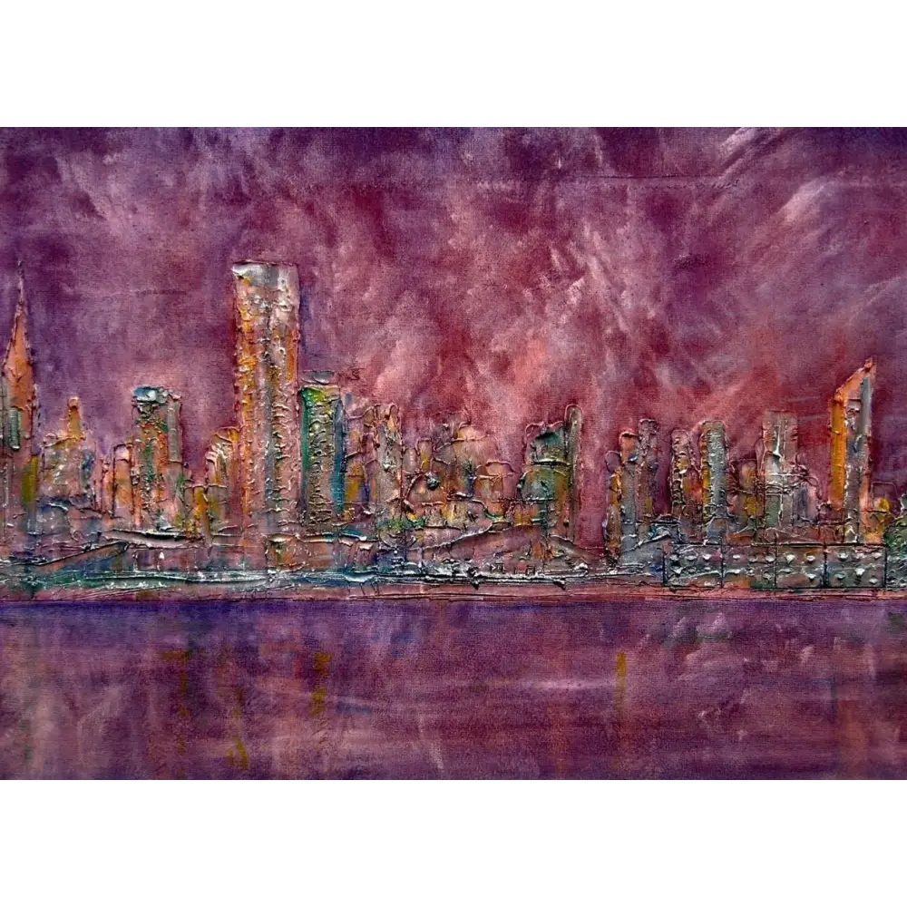 East Side Snow New York - Scottish Art Prints - World Gallery Scotland