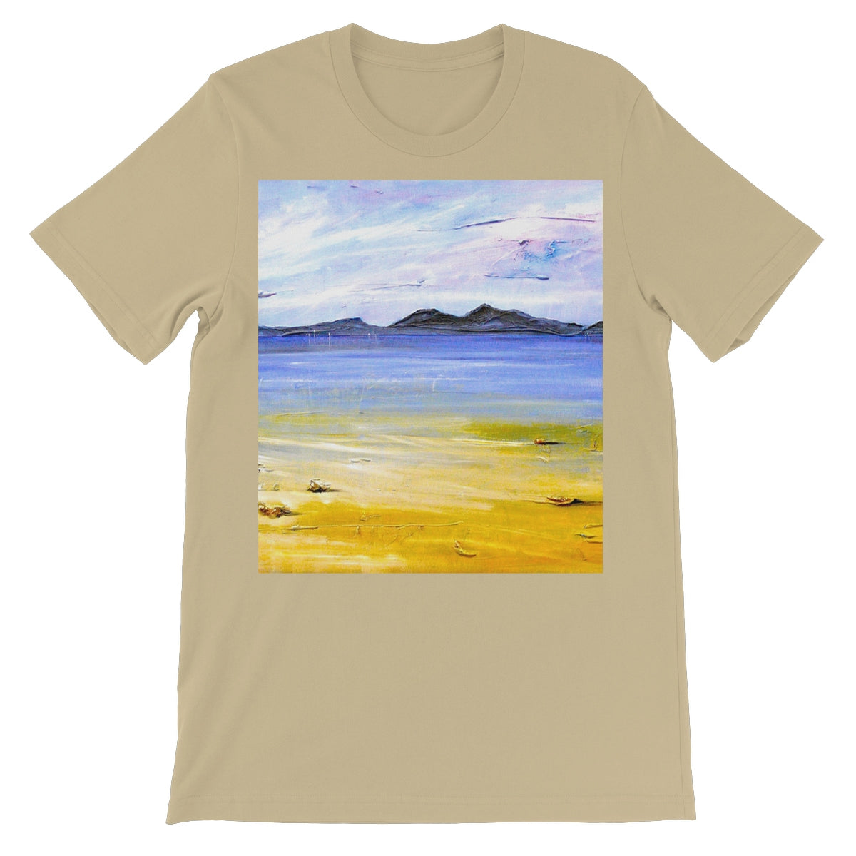 Camusdarach Beach Arisaig Unisex Short Sleeve T-Shirt | Scottish Art Gifts