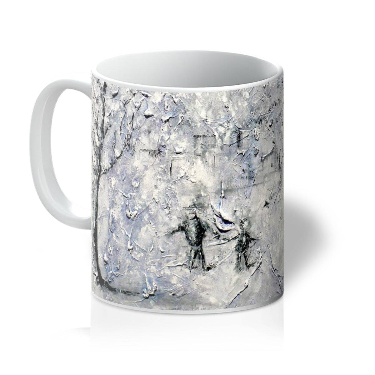 Father Daughter Snow Art Gifts Ceramic Mug
