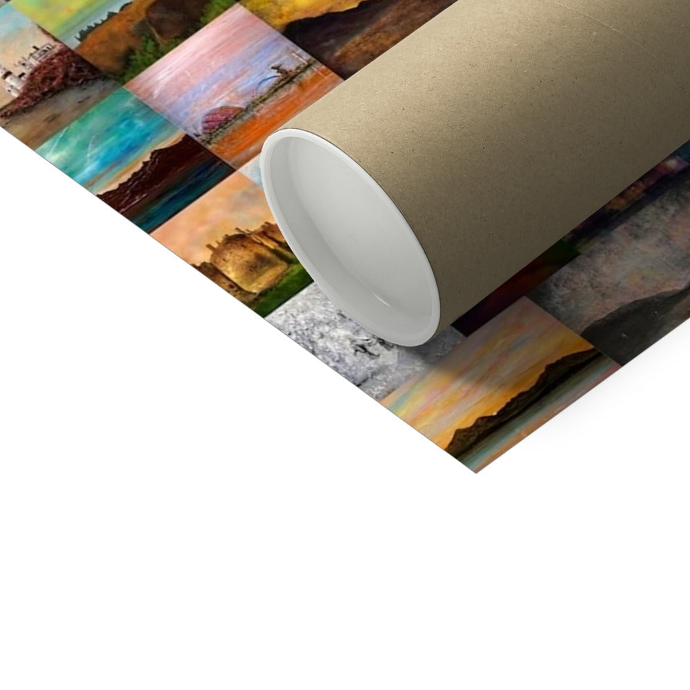 Rolled landscape art print from Fine Art Prints by Scotland, perfect for art prints enthusiasts