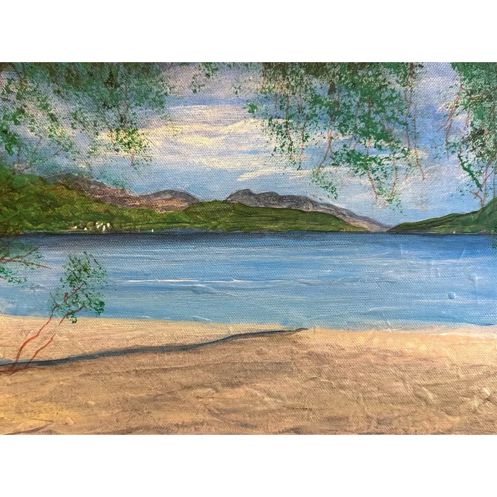 Firkin Point Loch Lomond - Scottish Art Prints - Lochs & Mountains Gallery Scotland