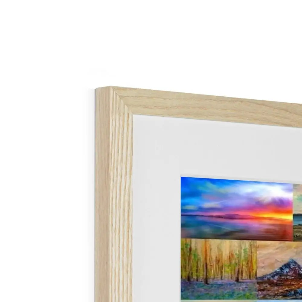 Wood Framed Print with Satin Finish