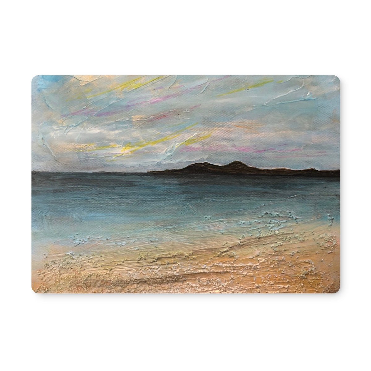 Garrynamonie Beach South Uist Placemat.