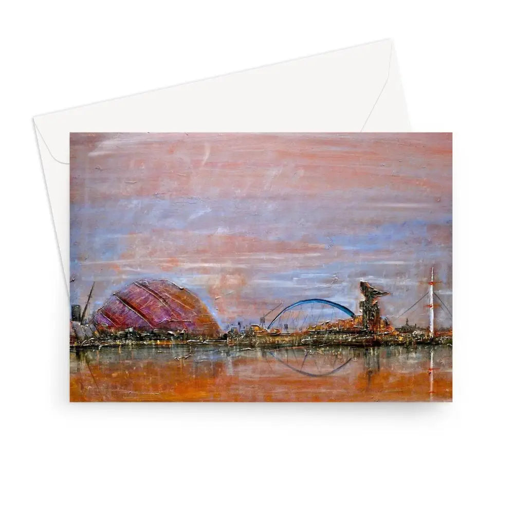 Glasgow Harbour Greeting Card