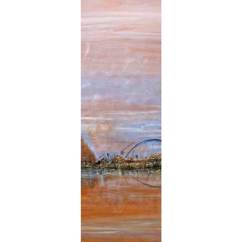 Glasgow Harbour Triptych - Scottish Statement Interior Wall Art - Edinburgh & Gallery Scotland