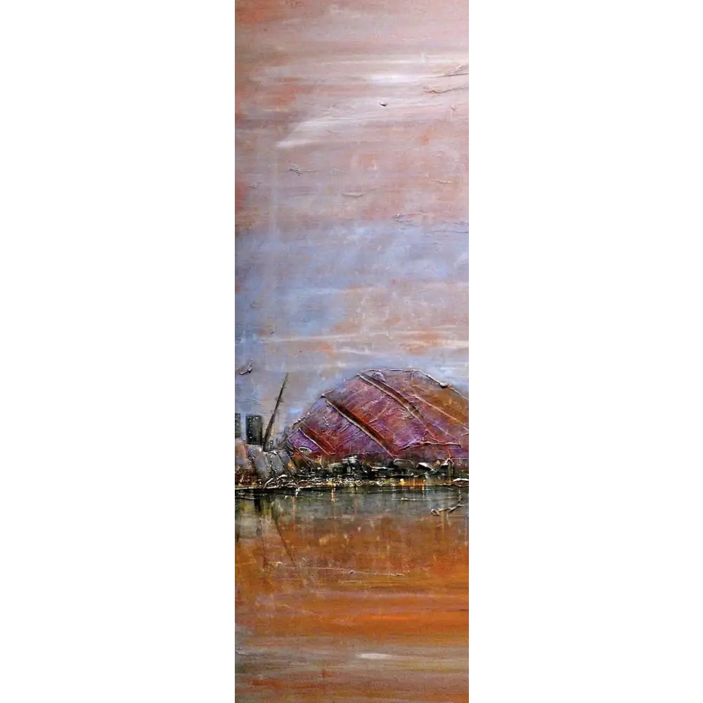 Glasgow Harbour Triptych - Scottish Statement Interior Wall Art - Edinburgh & Gallery Scotland