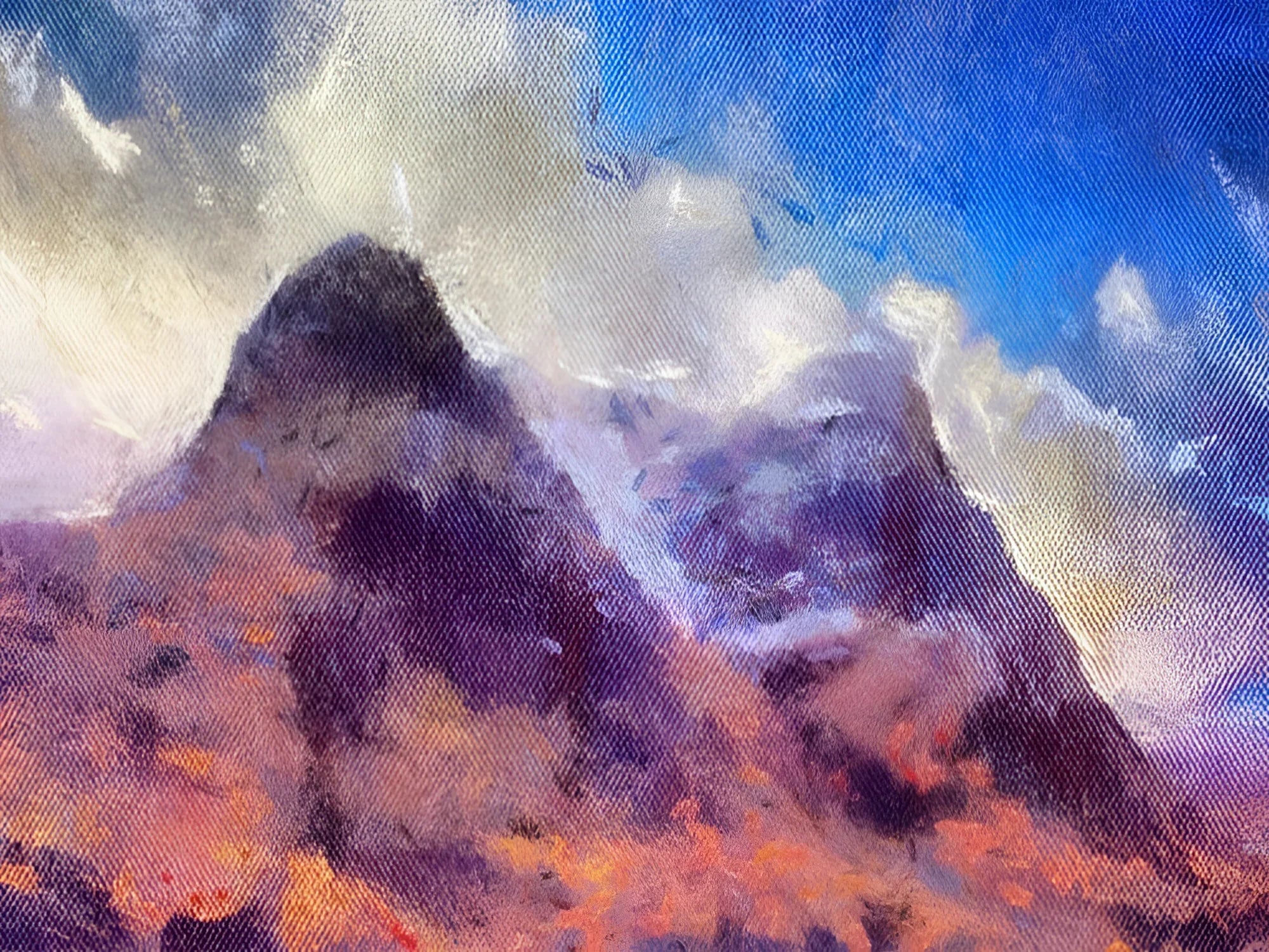 Glencoe Original Painting - Scottish Artist Art Gallery Scotland