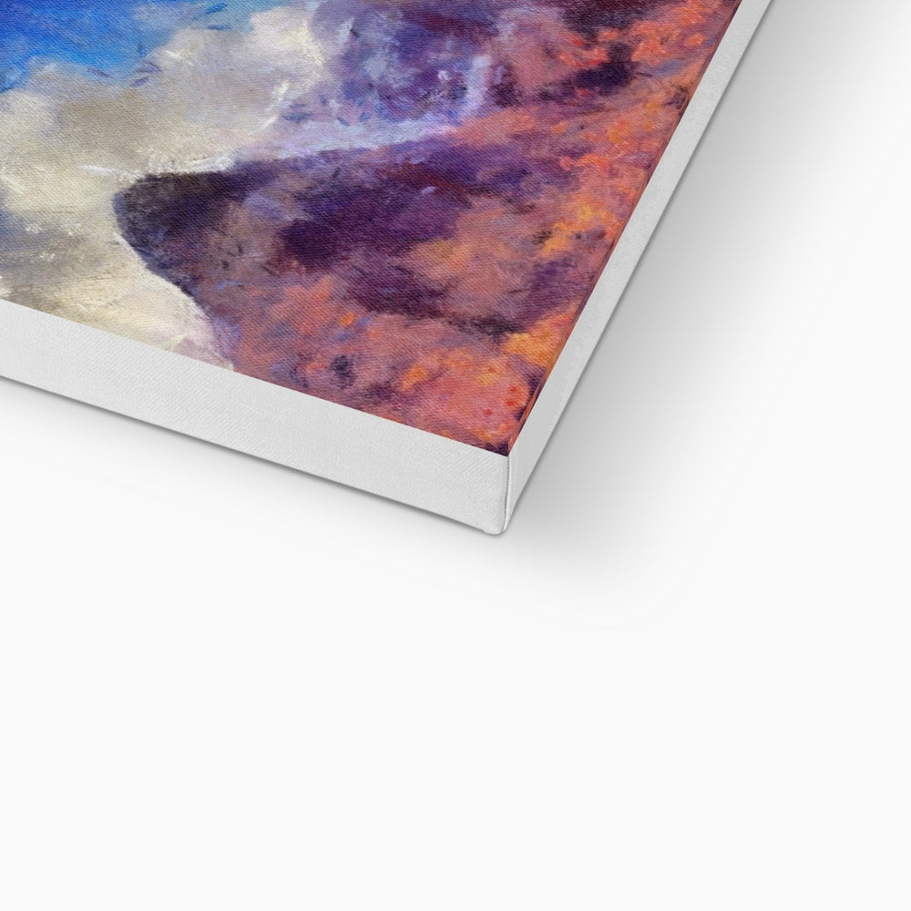 Glencoe Eco Art Canvas Print | Scottish Art Gifts