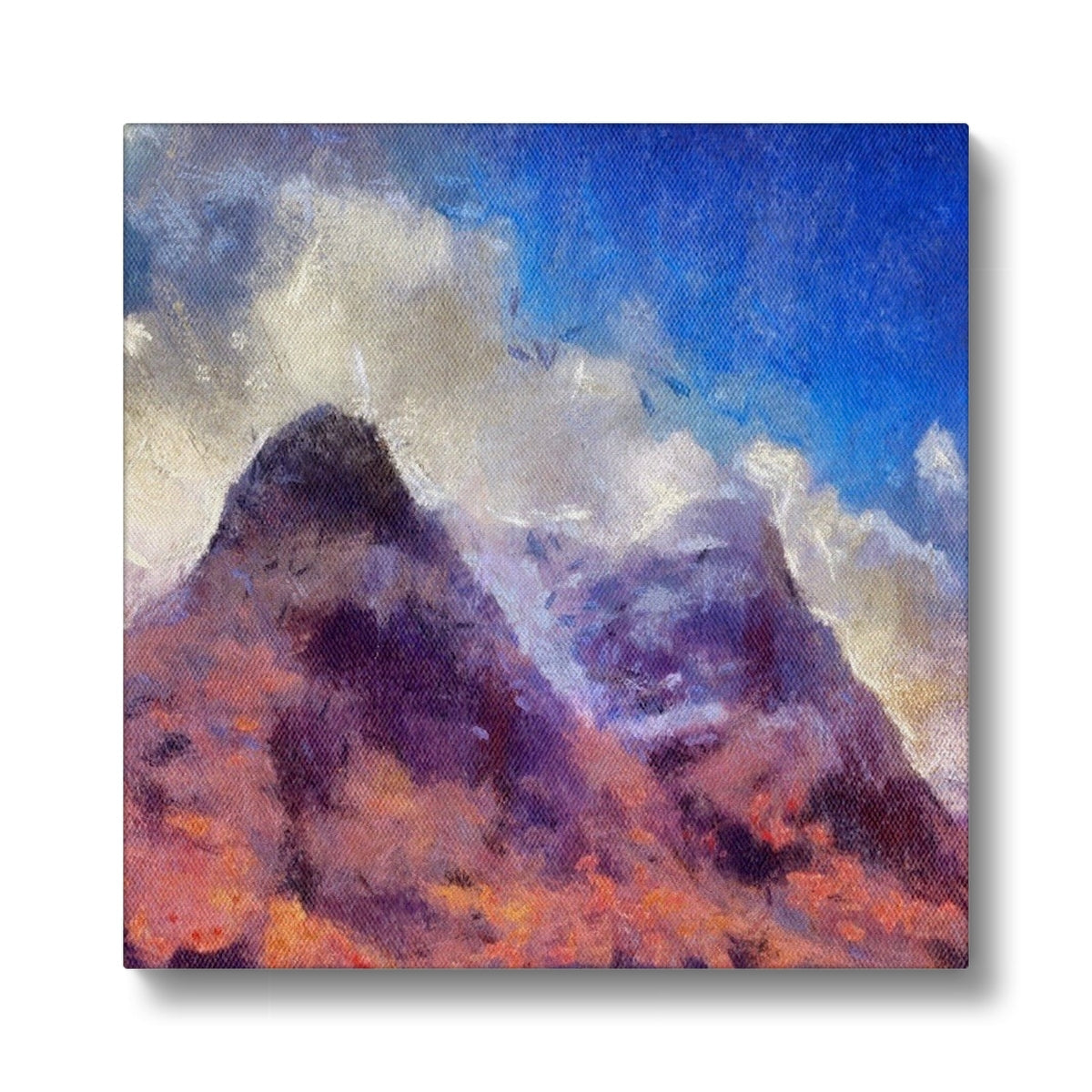 Glencoe Eco Art Canvas Print | Scottish Art Gifts