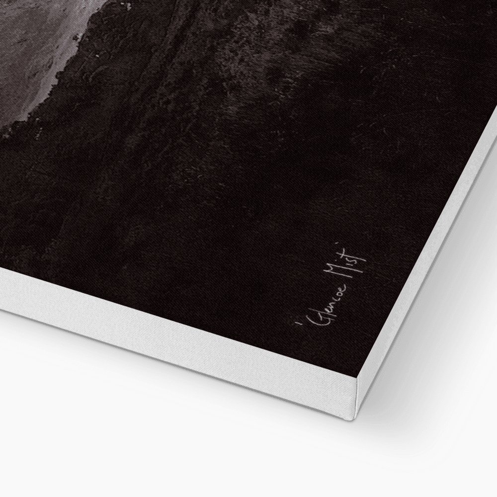 Glencoe Mist 50x50 inch Stretched Canvas Print