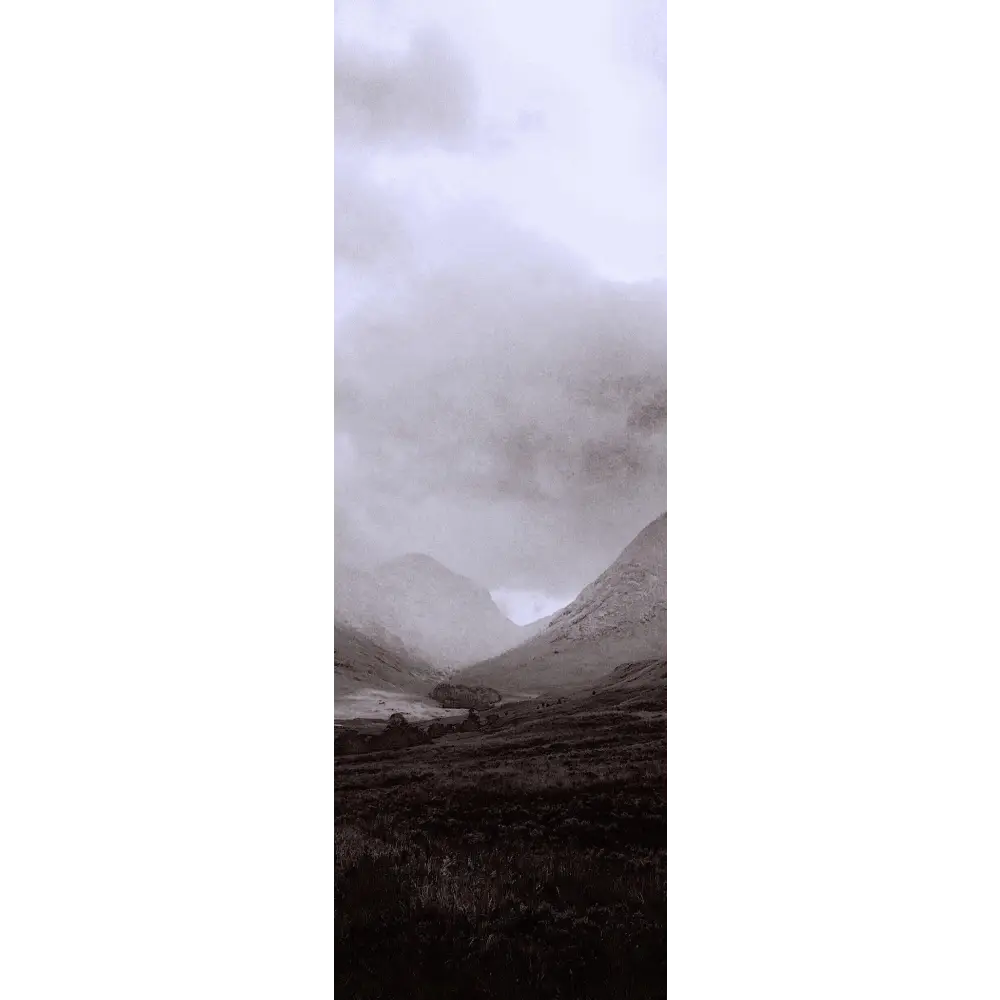 Glencoe Mist Triptych - Scottish Statement Interior Wall Art - Gallery Scotland