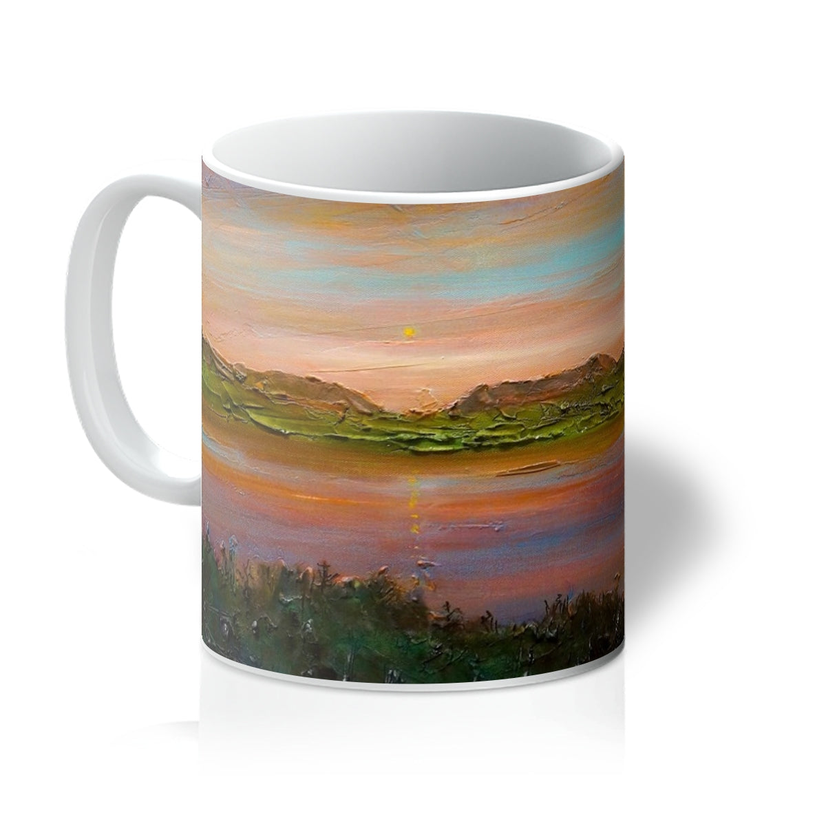 Gourock Golf Club Sunset Art Gifts Ceramic Mug