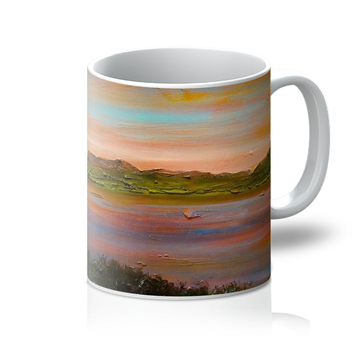 Gourock Golf Club Sunset Art Gifts Ceramic Mug