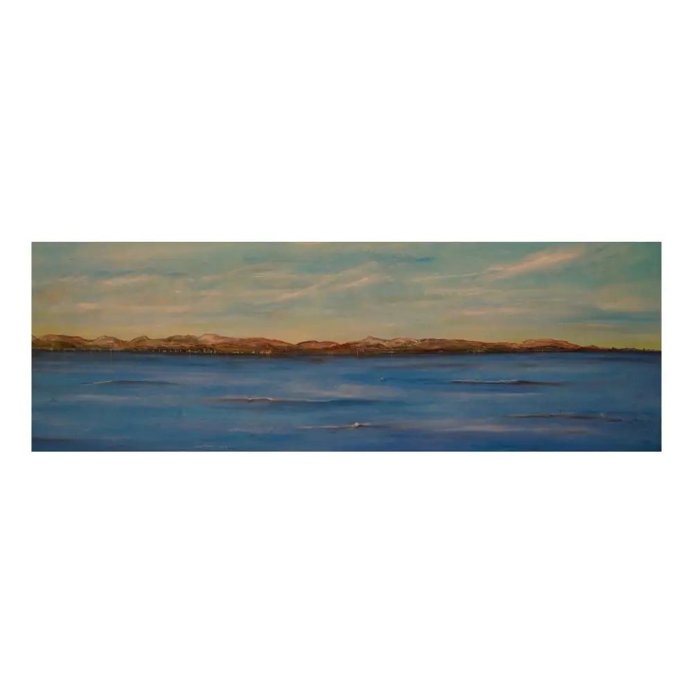 The Greenock Esplanade - Scottish Panoramic Art - River Clyde Gallery Scotland