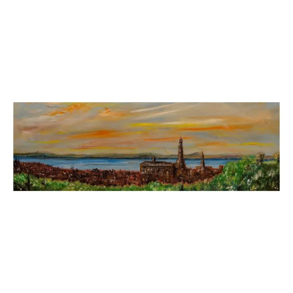 Greenock - Scottish Panoramic Art - River Clyde Gallery Scotland