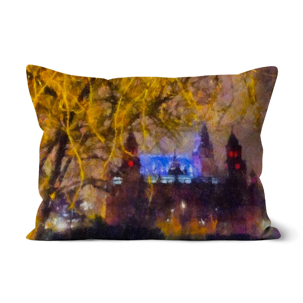 Kelvingrove Nights Glasgow Cushion.