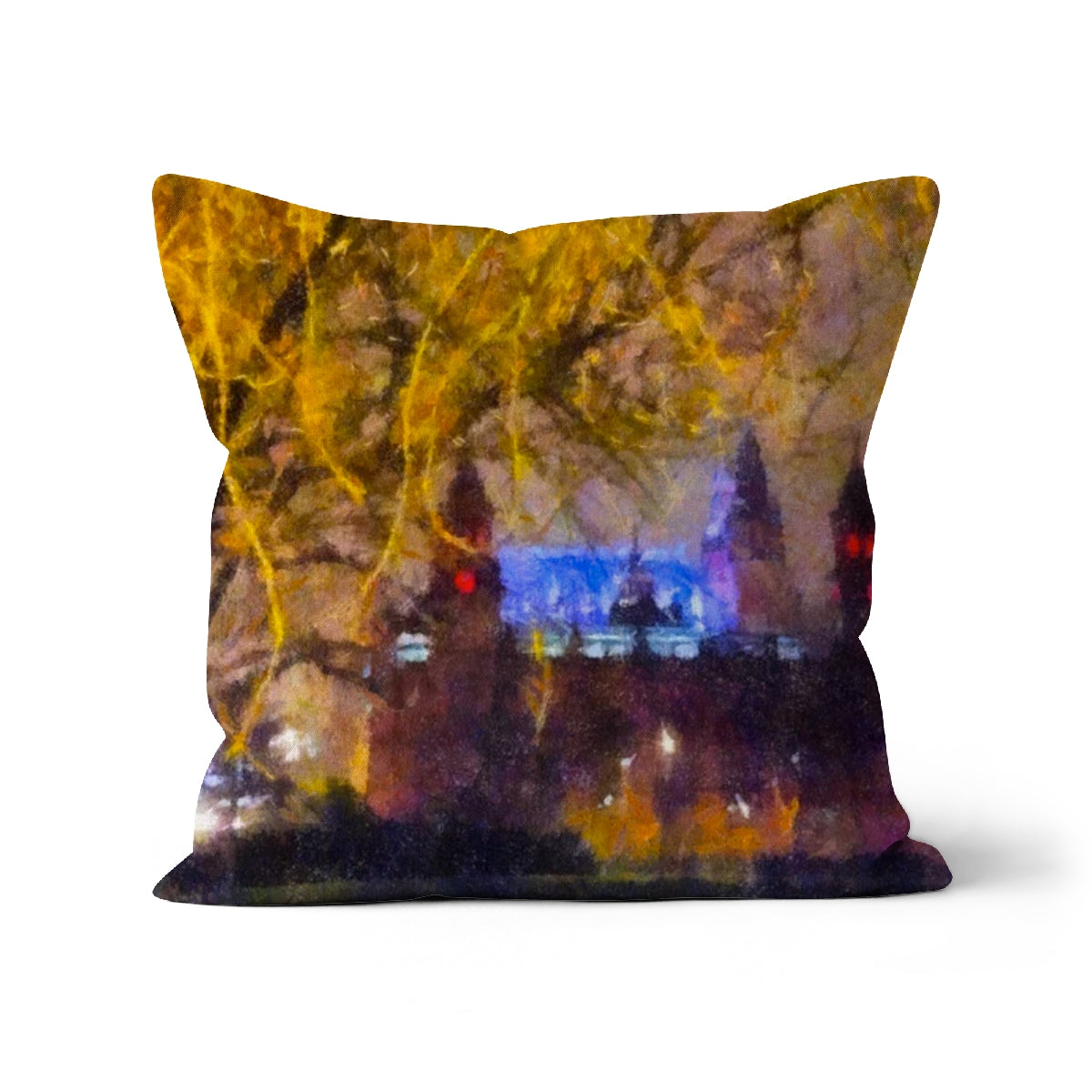 Kelvingrove Nights Glasgow Cushion.