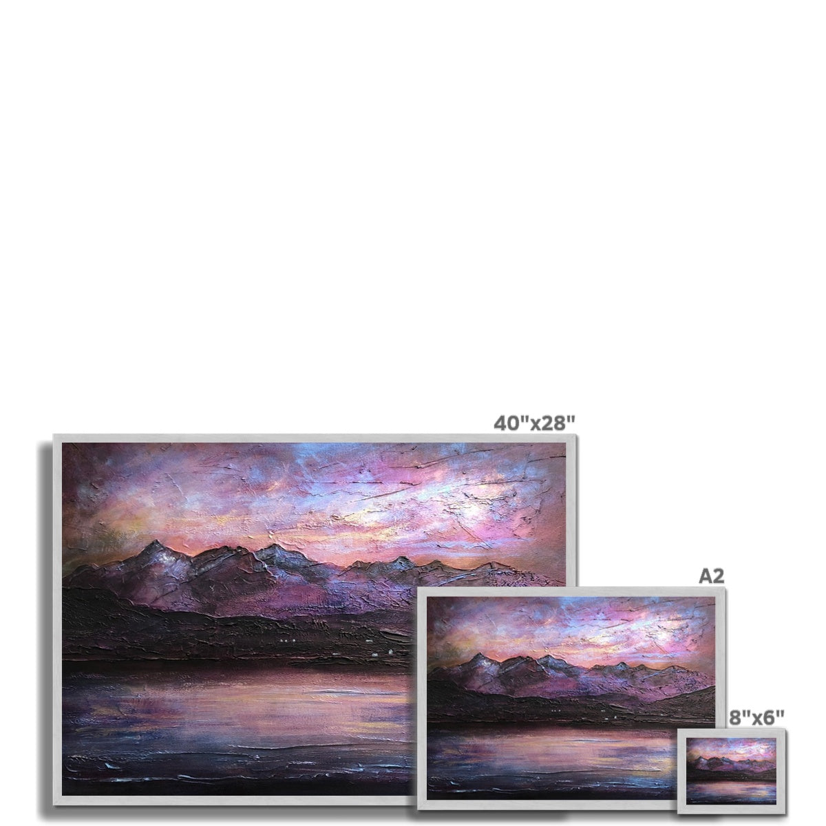 Last Skye Light Antique Framed Print.