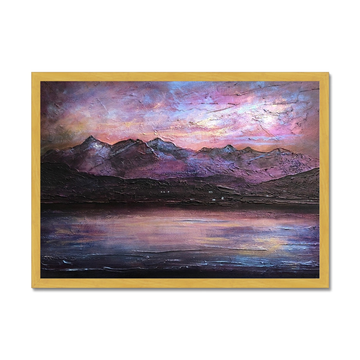 Last Skye Light Antique Framed Print.