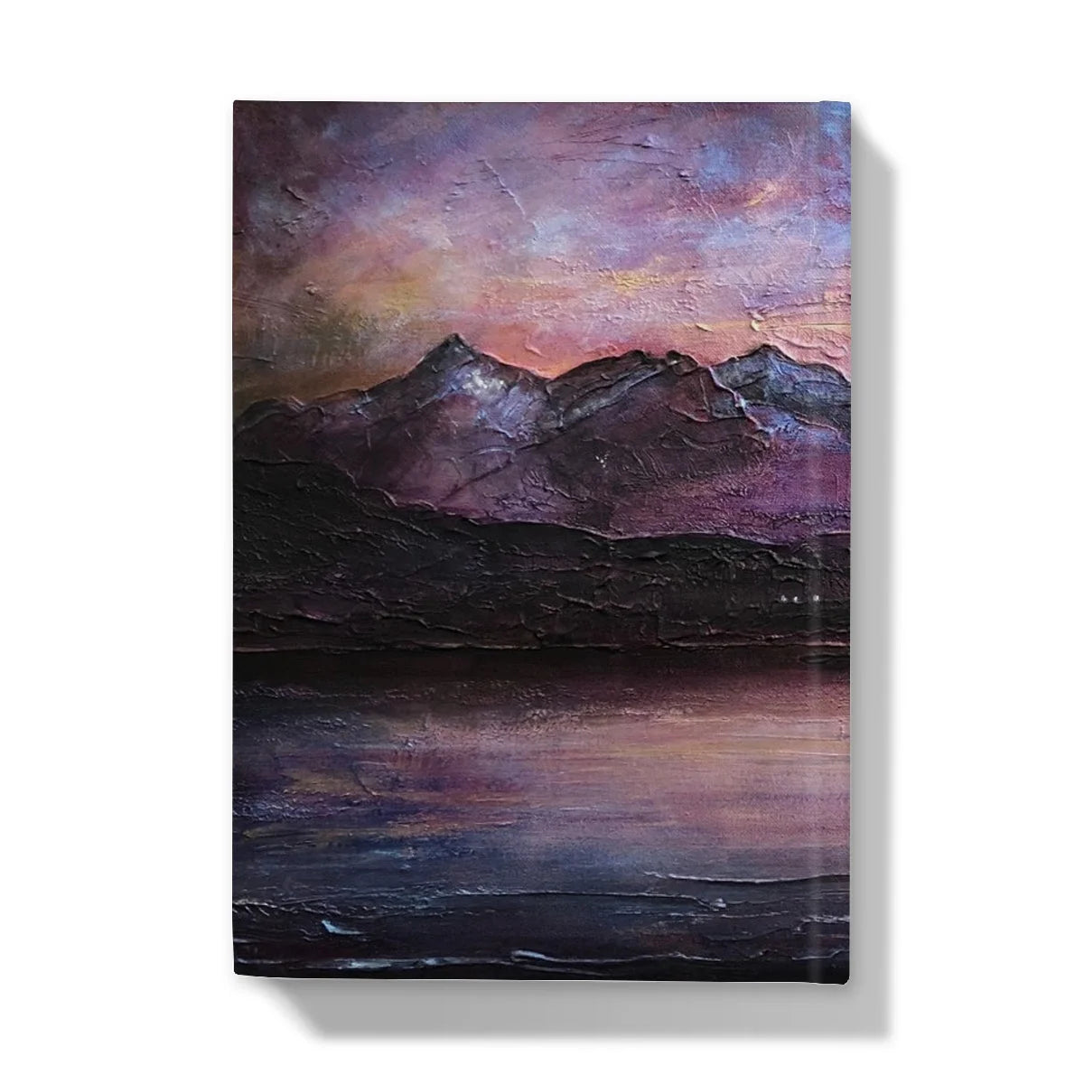 Last Skye Light Hardback Journal - Art Gallery Scotland Worldwide Shipping Scottish Landscape Paintings and Prints