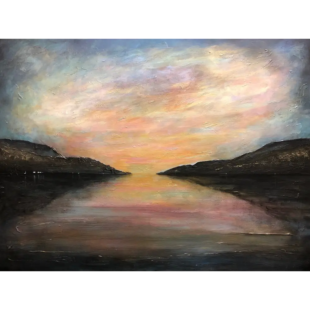 Loch Ness Glow - Scottish Art Prints - Lochs & Mountains Gallery Scotland